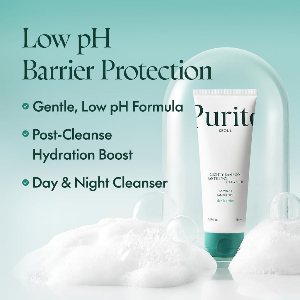 Purito - Seoul Mighty Bamboo Panthenol Cleanser - 150ml — image 1 — Meeshop Pakistan