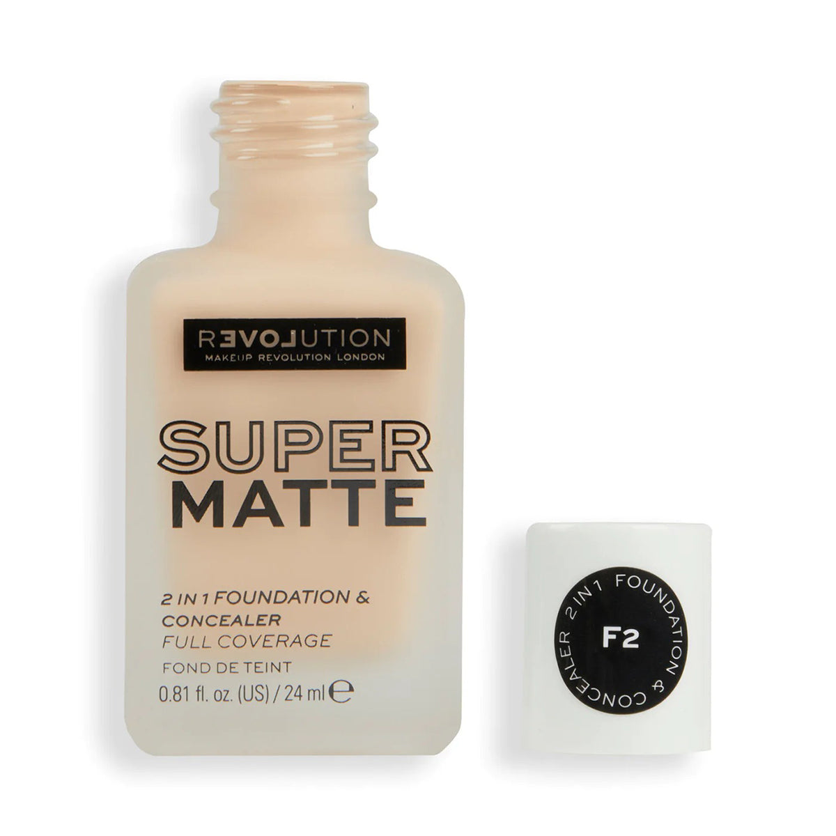 Revolution - Relove Supermatte Foundation F2 — image 1 — Meeshop Pakistan