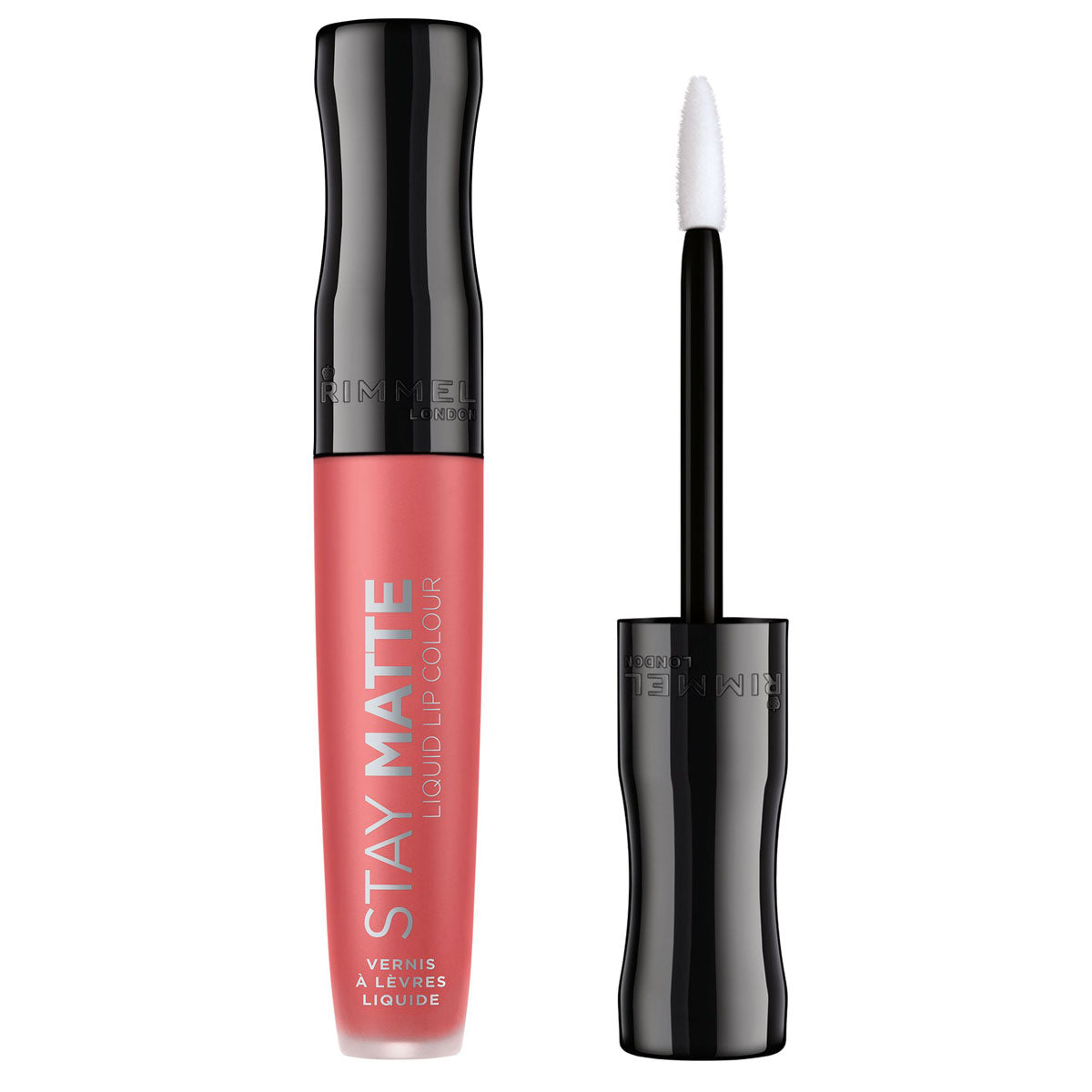 Rimmel London - Stay Matte Liquid Lip Color - 600 Coral Sass — image 1 — Meeshop Pakistan