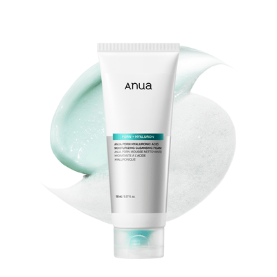 Anua - PDRN Hyaluronic Acid Moisturizing Cleansing Foam 150Ml