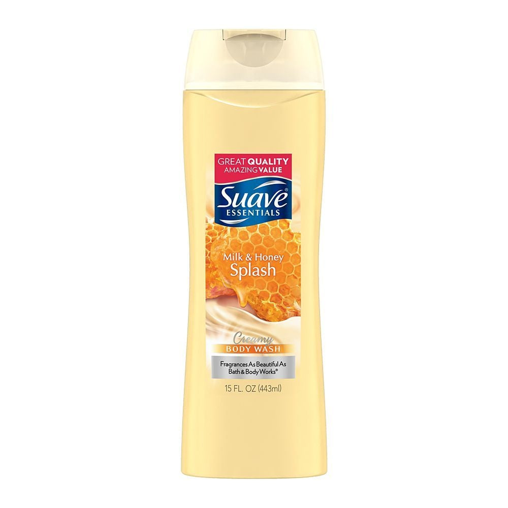 Suave - Creamy Milk & Honey Splash Body Wash 443ml — image 1 — Meeshop Pakistan