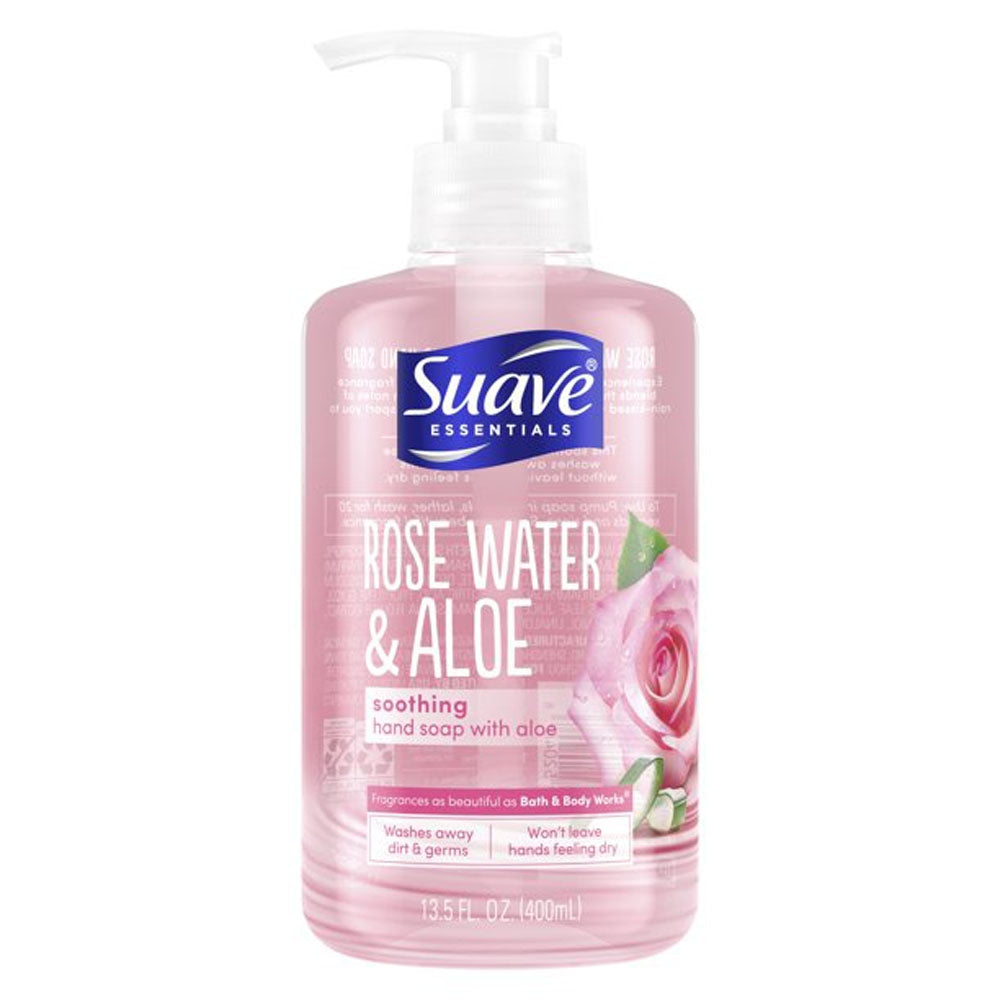 Suave - Hand Wash U.S.A Rose Water & Aloe 400ml — image 1 — Meeshop Pakistan