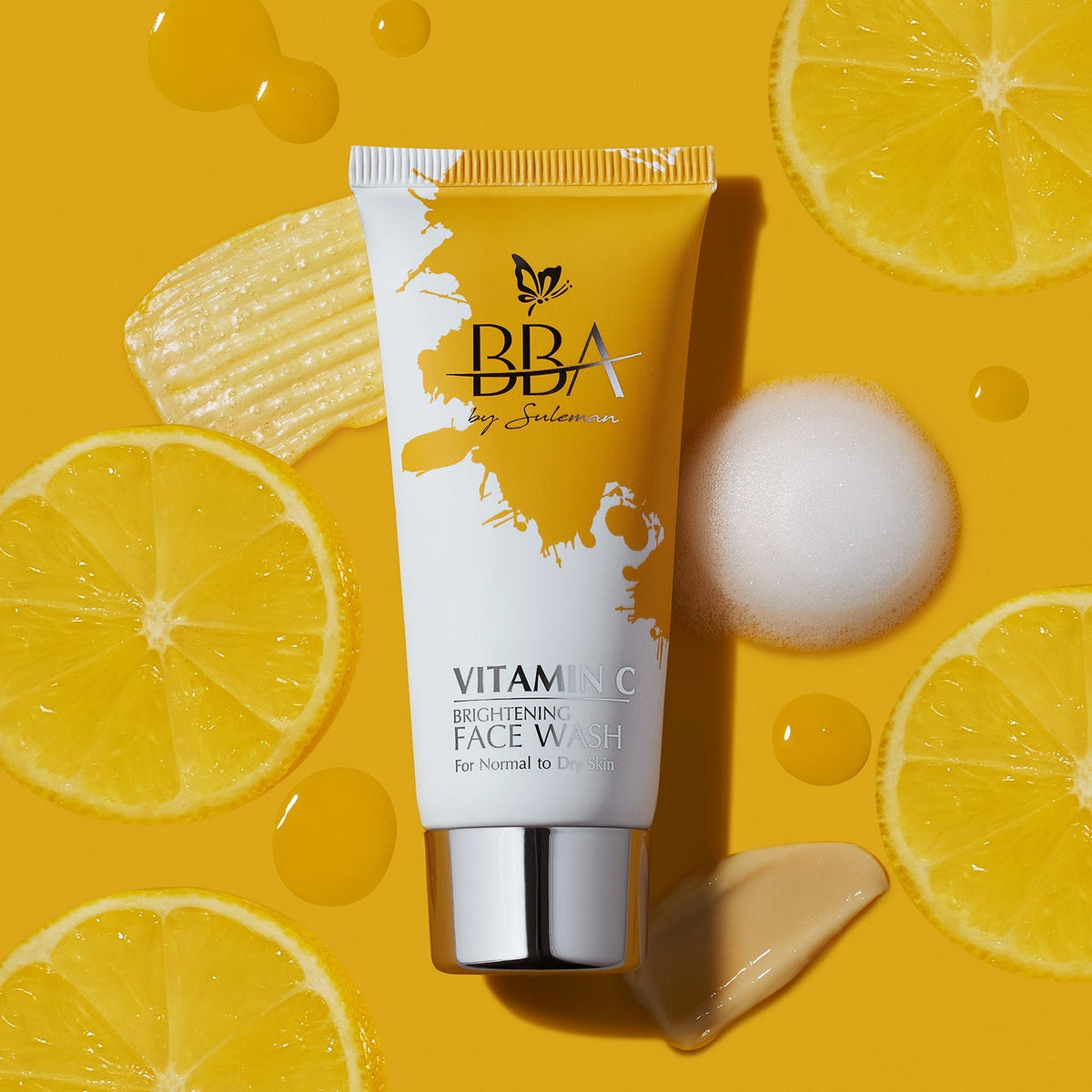 BBA By Suleman - Vitamin C Brightening Face Wash For Normal To Dry Skin — image 1 — Meeshop Pakistan