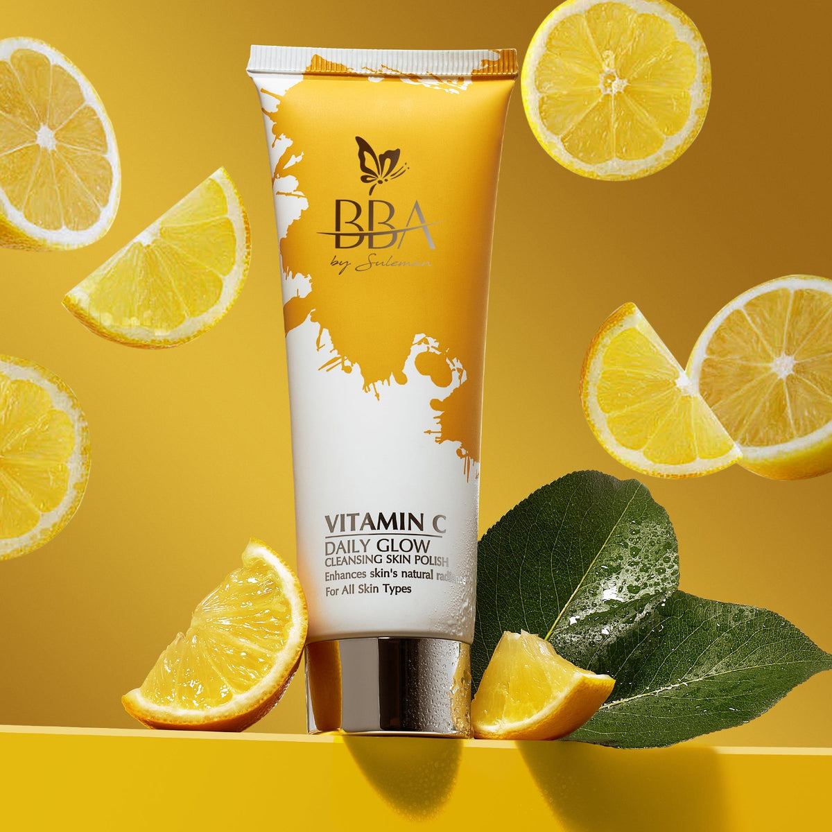 BBA By Suleman - Vitamin C Daily Glow Cleansing Skin Polish 120ml — image 1 — Meeshop Pakistan